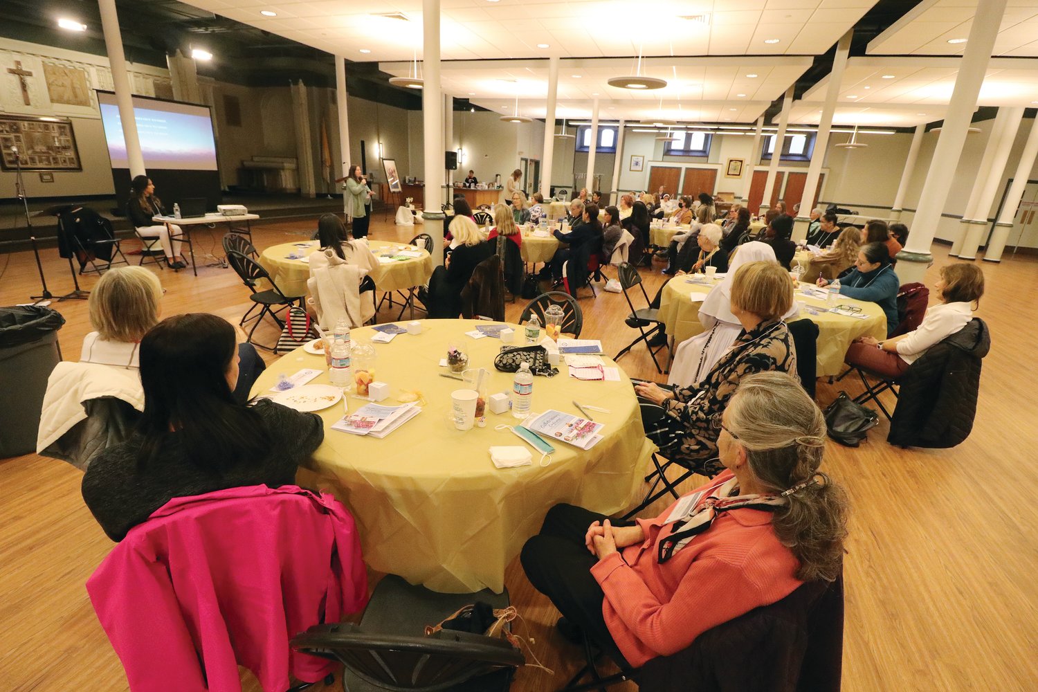The diocesan Office of Faith Formation held a special event for all women who desired to grow in a relationship with Jesus Christ through scripture, prayer, liturgy and fellowship with other women